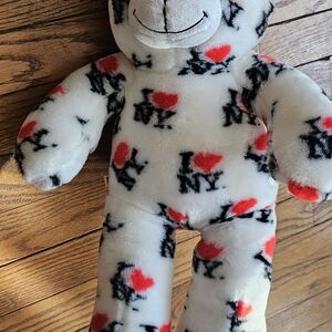 Build-A-Bear I Love NY Plush - White and Red